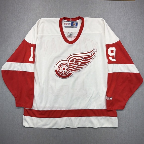 CCM Other - Detroit Red Wings Yzerman 19 Hockey Jersey CCM Vintage